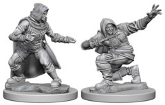 Human Male Rouge - Wizkids Unpainted Miniatures (72602)